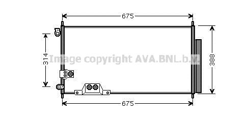 AVA QUALITY COOLING kondensatorius, oro kondicionierius HDA5239D